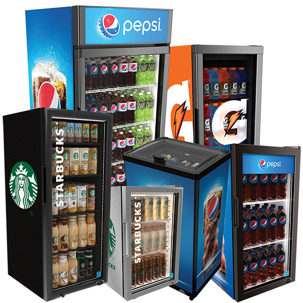 Pepsi Cola Display Coolers Refrigerators Idw