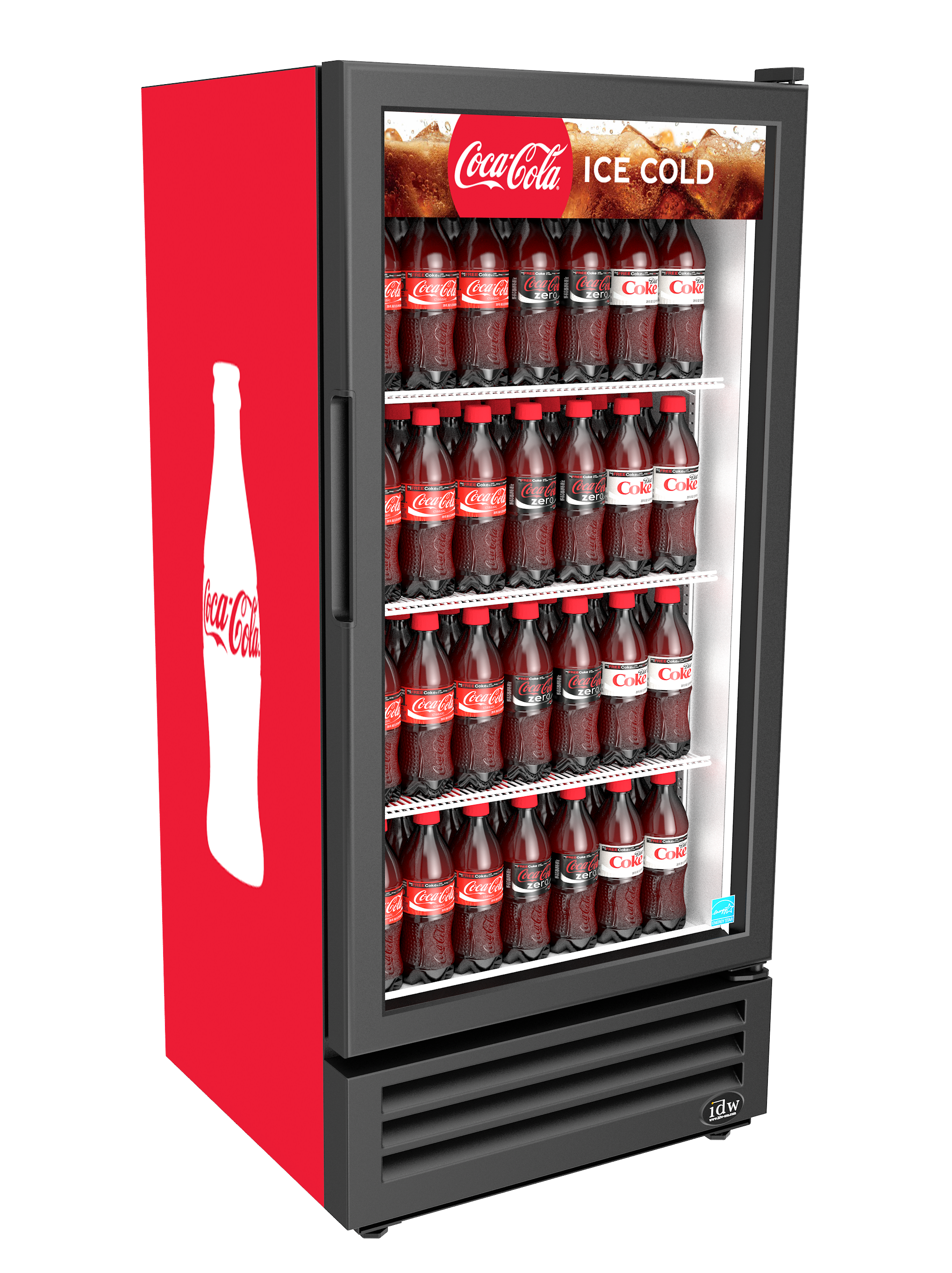 coke fridge for business