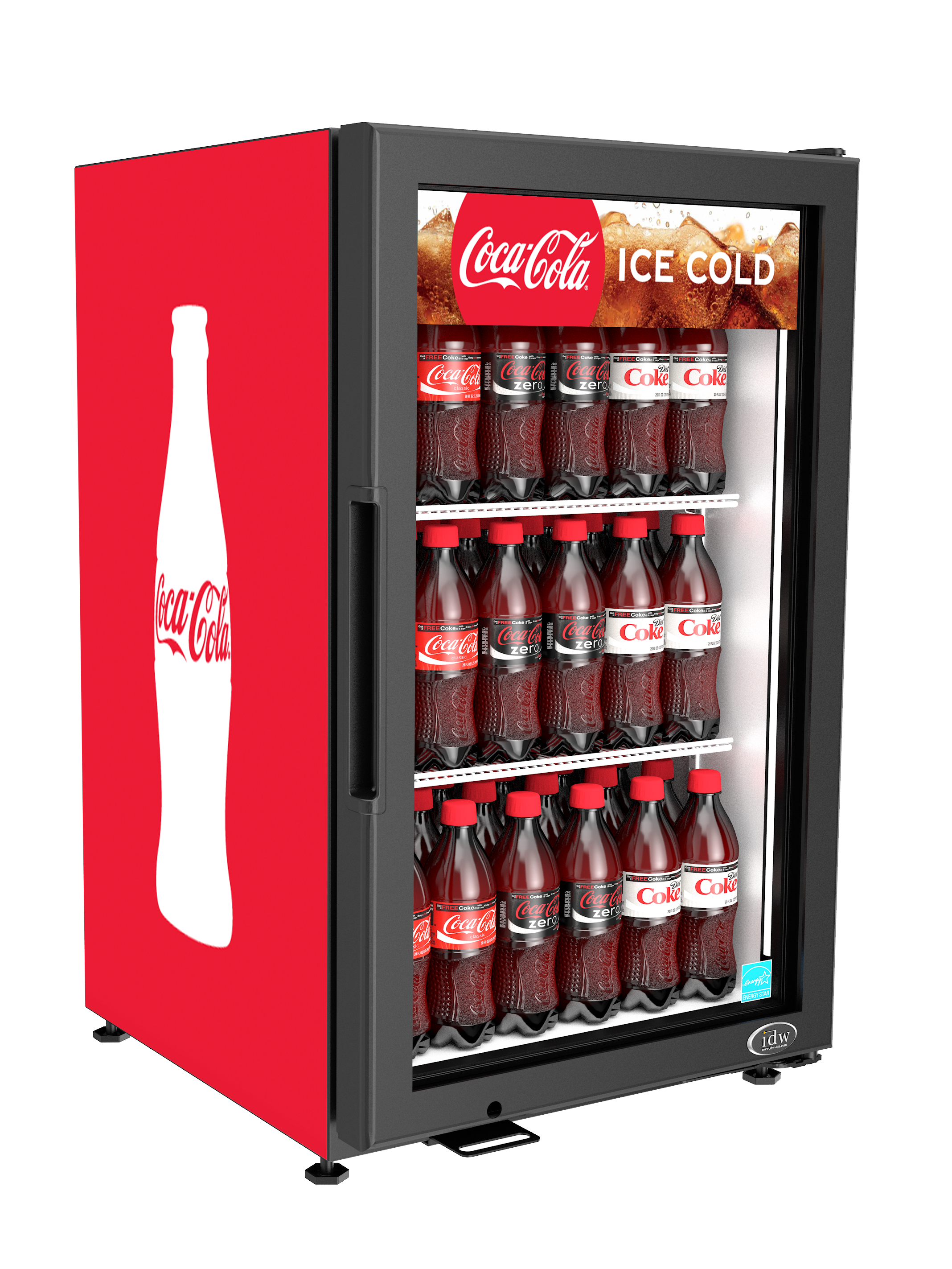 Coke store can refrigerator