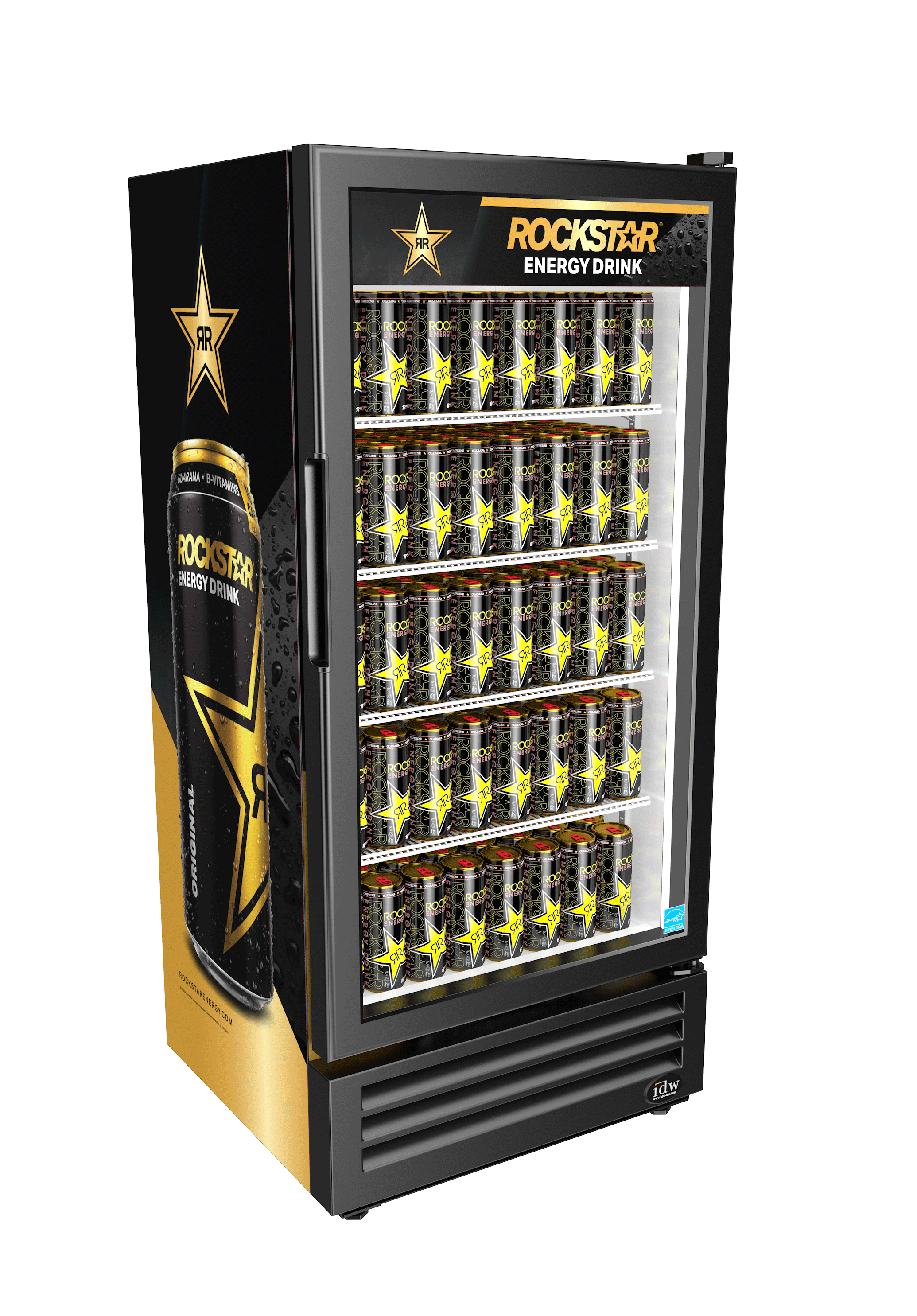 Rockstar energy drink cheap mini fridge