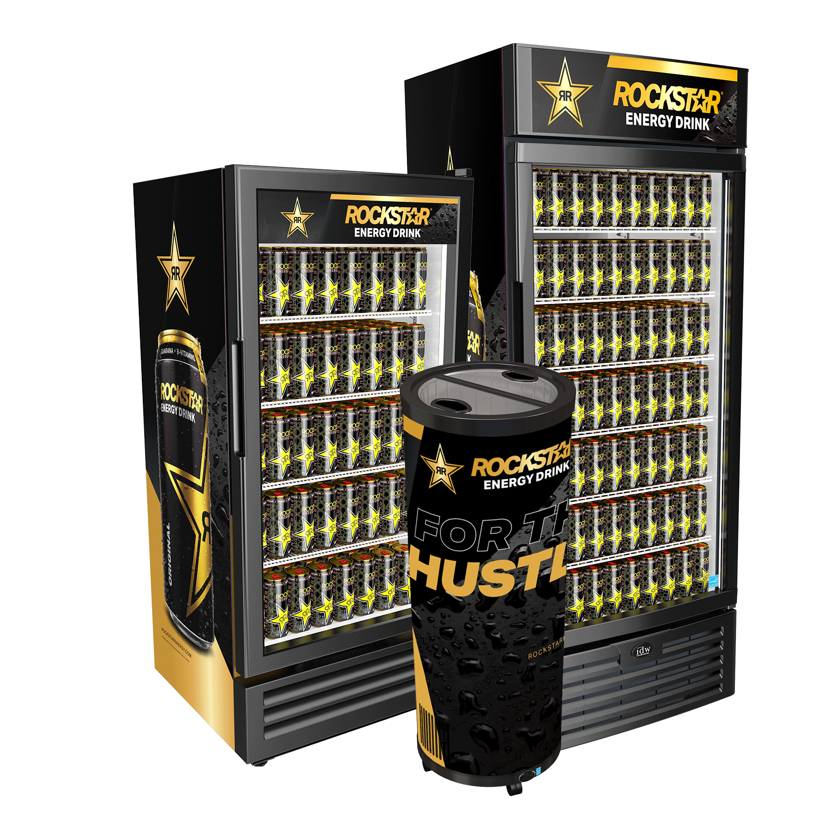 energy drink refrigerator